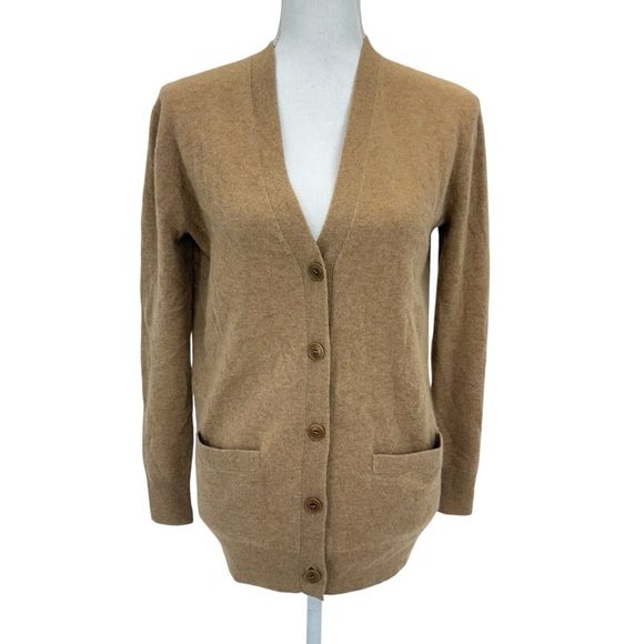 J. Crew Sweaters - J. Crew Cashmere Cardigan XXS Camel/Tan